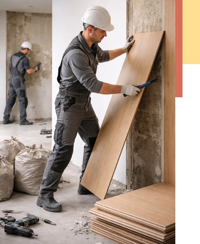 Демонтаж стеновых панелей в асбесте от 3537 руб. за м² быстро и недорого | ОТДЕЛОЧНИК-Сбс