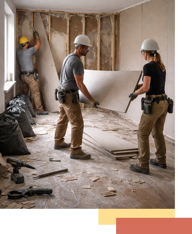 Демонтаж стеновых панелей в асбесте быстро и аккуратно