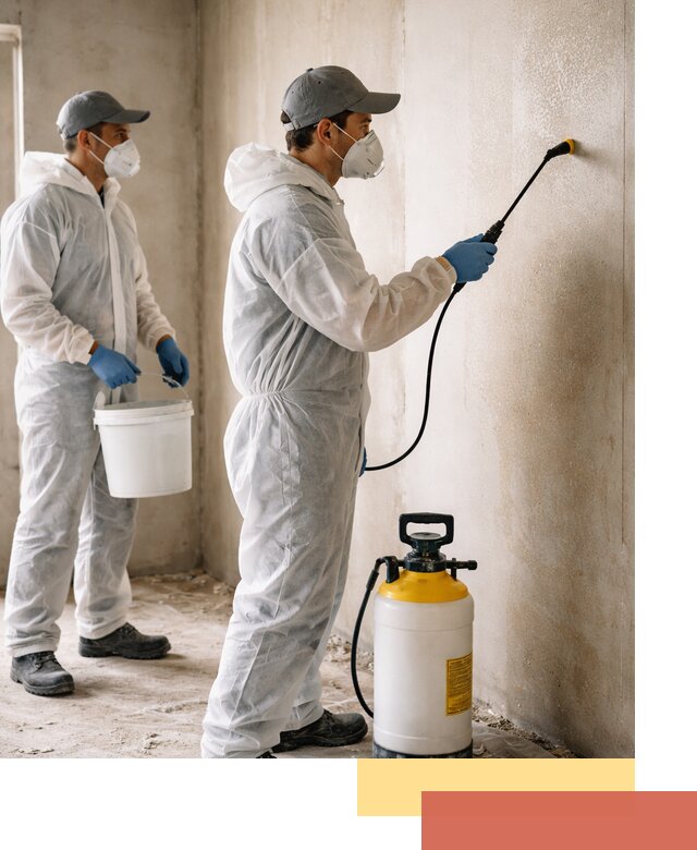 Антисептическая обработка стен в асбесте профессионально