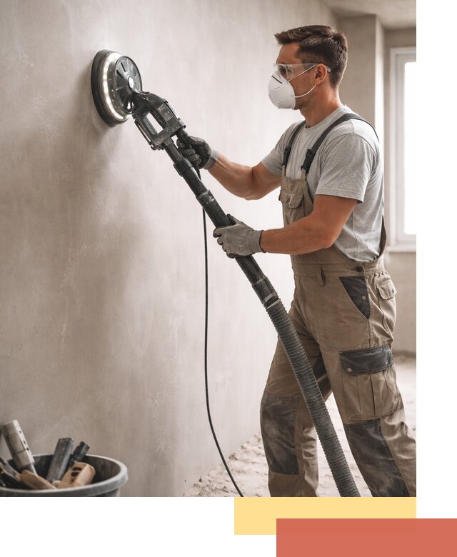 Профессиональная шлифовка стен в асбесте быстро и качественно