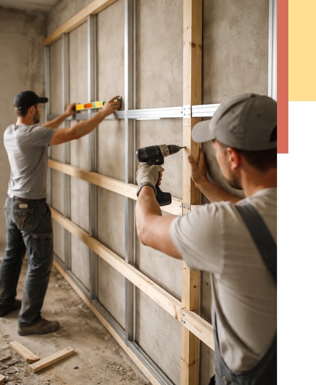 Устройство обрешетки под панели в асбесте от 2122 руб. — монтаж под ключ | ОТДЕЛОЧНИК-Сбс