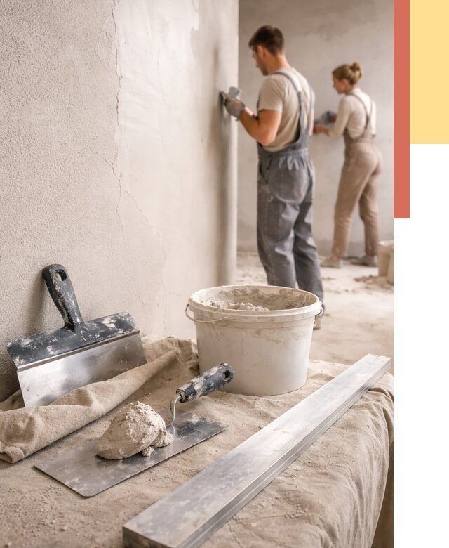 Штукатурка стен гипсовая в асбесте от 4548 руб/м2 — быстро и недорого | ОТДЕЛОЧНИК-Сбс