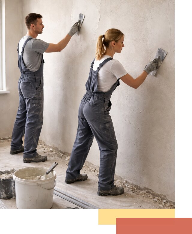 Штукатурка стен под обои в асбесте профессионально и быстро