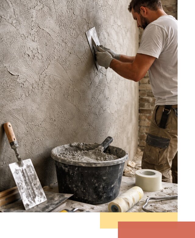 Декоративная штукатурка лофт в асбесте — отделка стен и потолков