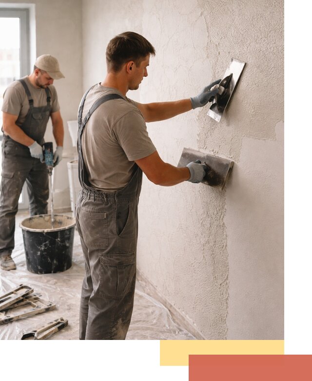 Структурная штукатурка стен в асбесте — качественная отделка поверхностей