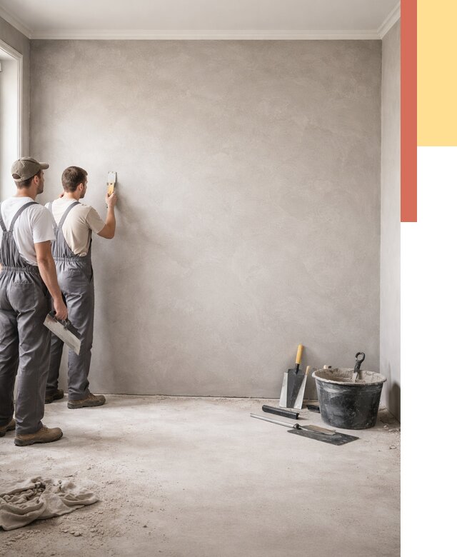 Микробетон на стены в асбесте от 1263 руб. — нанесение и отделка | ОТДЕЛОЧНИК-Сбс