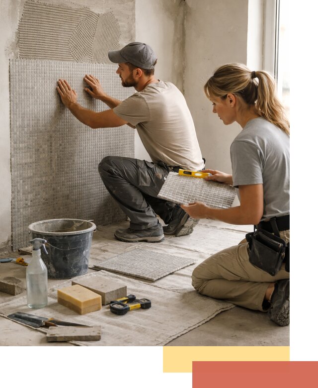 Облицовка стен мозаикой в асбесте качественно и быстро