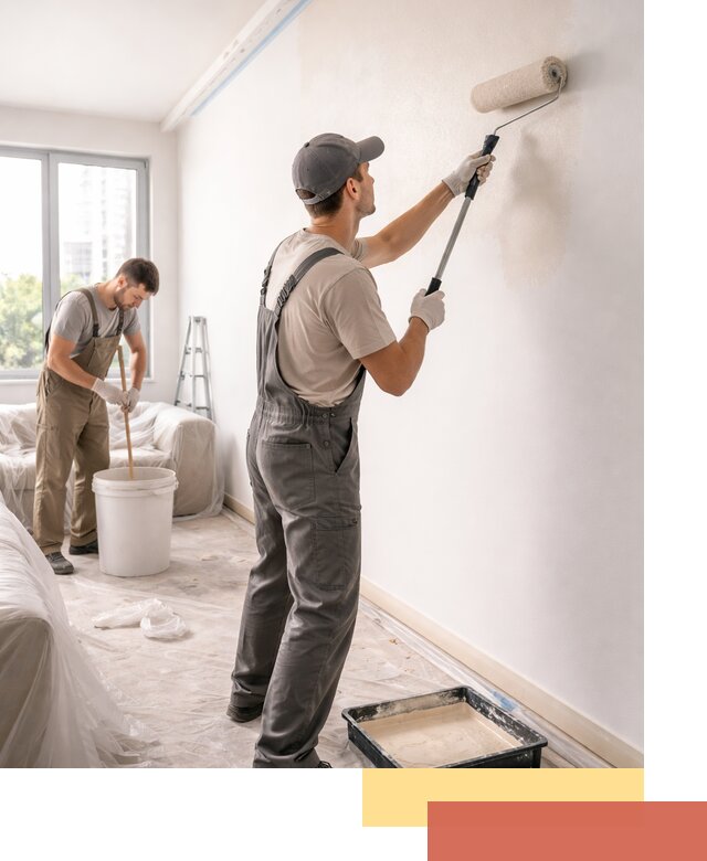 Покраска стен в офисе в асбесте — быстрый и качественный ремонт