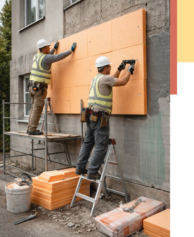 Утепление стен пеноплексом в асбесте от 1870 руб./м2 — быстро и недорого | ОТДЕЛОЧНИК-Сбс