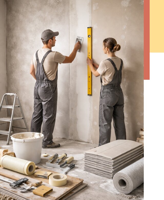 Отделка стен в асбесте от 1516 руб/м² — недорого, быстро, под ключ | ОТДЕЛОЧНИК-Сбс