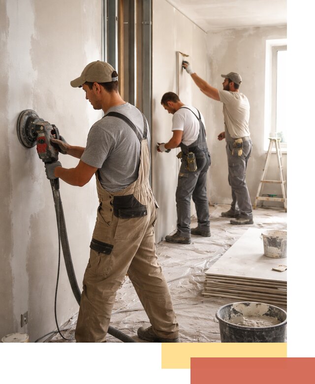 Профессиональная отделка стен в асбесте качественно и в срок