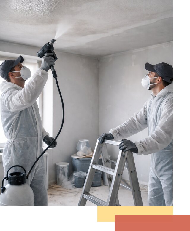 Антисептическая обработка потолка в асбесте профессионально и быстро