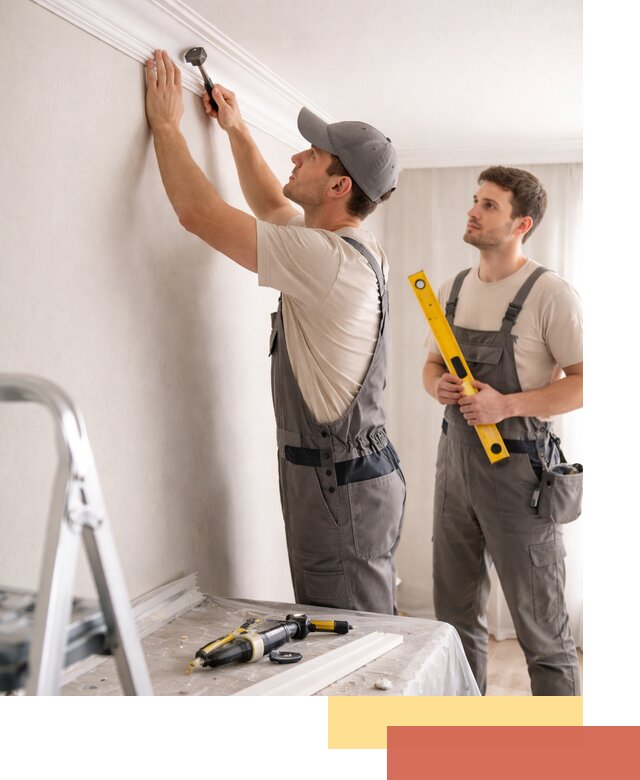 Монтаж потолочного плинтуса в асбесте качественно и быстро